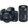 Refurbished EOS M50 with 15-45mm and 55-200mm (Black) Mirrorless Camera
