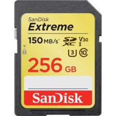 SanDisk 256GB Extreme UHS-I SDXC