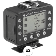 Vello FreeWave Aviator Wireless Flash Trigger 2-Transceiver