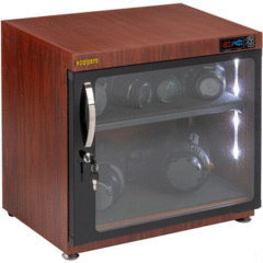 Ruggard EDC-80L-RM Electronic Dry Cabinet (80L, Red Mahogany)
