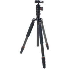 FotoPro X-GO Plus Carbon Fiber Tripod Kit with FPH-52Q Ball Head (Black)
