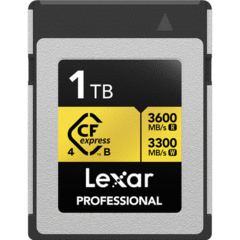 Lexar 1TB Professional GOLD CFexpress 4.0 Type B
